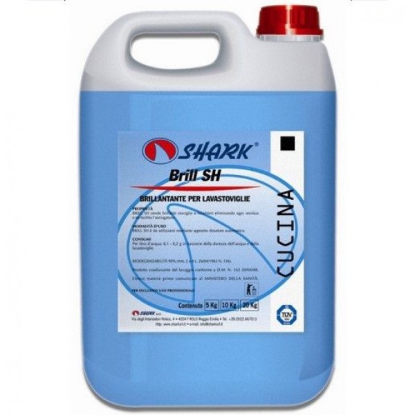 Solutie pentru clatire vase Shark Brill SH 5 litri Solutie pentru clatire vase Shark Brill SH 5 litri